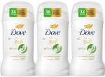Dove Advanced Care Go Fresh Cucumber Scent izzadásgátló stift (3x50 ml) + AJÁNDÉK Bic borotva