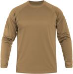 Mil-Tec Tactical Long Sleeve hosszú ujjú thermoaktív póló - Coyote - 3XL (79305)