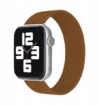 Apple Watch Szíj 2 3 4 5 6 7 8 9 10 Se 38MM 40MM 41MM 42MM Kávé (MATERIAŁOWY PASEK APPLE WATCH WARKOCZ)