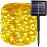 Gardlov 24007 Napelemes fényfüzér, 150 Led, IP44, 15 m, meleg fehér (24007)