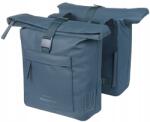 Basil Kerékpáros táska csomagtartóra Basil Brooklyn Double Pannier Bag 41L Navy (T18547)