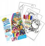 Crayola Színezőkönyv és 4 db szennyeződésmentes mágikus filctoll Crayola Color Wonder Mess (C75-2814)