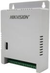Hikvision Sursa alimentare CCTV Hikvision 12V 5A cu 8 canale DS-2FA1205-C8, putere 60W, maxim 1A pe canal, protectie la supratensiune si scurtcircuit, alimentare 150-285 VAC, carcasa din plastic cu cutie, culoa