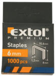 Extol PREMIUM tűzőgépkapocs profi (10, 6×0, 52×1, 2mm) ; 8mm, 1000db (8852202)