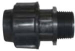 Bimex PE redukció 25 mm × 3/4˝ - külső menet