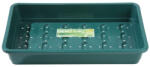 Garland műanyag alátét Seed Tray zöld vízelvezetéssel 37.5x23x6 cm