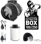 Trafika KIT Extractor 100 mm / 250 m3/h, komplett szellőztető szett