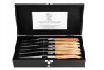 Laguiole Steak kés Laguiole Style de Vie 6 db tölgy penge 11 cm doboz (8720039624795)