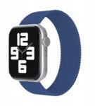  Szíj Apple Watch 3 4 5 6 7 8 9 10 Se 38MM 40MM 41MM 42MM Dark Blue Kényelmes (MATERIAŁOWY PASEK APPLE WATCH WARKOCZ)