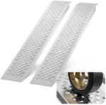 Vevor Alumínium felhajtórámpa készlet 120x21, 5 cm 2 db rakodó rámpa 399 kg teherbírás