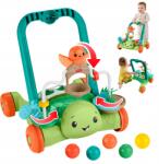Mattel Aktivizáló Teknős Járókeret 2 Az 1-BEN Gyerekeknek Labdákkal (JKD63)