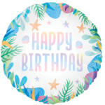 PartyPal ECO fólia lufi, 18"/45cm, gömb, Óceán
