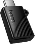 hoco. Cititor card TF 2.0 USB-C Hoco Hb53 Black (Hb53)