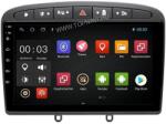 TopNAVI Peugeot 308, 308-SW 2007- 2013 9" Android multimédia autórádió érintőkijelzős fejegység - 4GB+ 64GB Carplay WIFI (Peugeot408-Xin)