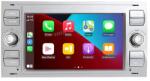 TopNAVI Ford Focus, Fiesta, Mondeo, C-Max, S-Max, Fusion, Transit, Kuga, Galaxy 7" Ezüst Android multimédia autórádió fejegység - 4GB+ 64GB Carplay WIFI (TN-FORD-FOCUS-FIESTA-2-5012)