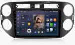 TopNAVI Volkswagen Tiguan 2007- 2016, Golf Plus 2004- 2014 9" Android multimédia autórádió érintőkijelzős fejegység - 4GB+ 64GB Carplay WIFI (Tiguan716-BK)