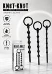 NMC Dilatator Uretral Knot-Knot 3 in 1 cu Bile, Silicon Premium, Impermeabil, 11.4 cm
