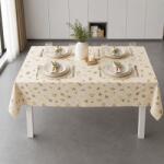 Pucioasa Fata de masa teflonata 160x320 cm, Floricele galbene F12 Fata de masa