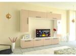 Spectral Mobila Living Armonia V1 PAL Cappuccino Lucios - cu manere