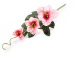 Decorer Floare artificiala roz verde cm 26 H (A56.44.97A)