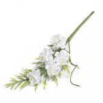 Decorer Floare artificiala alba verde cm 21.5 H (A56.37.60F)