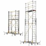 Bisonte TeleSafe 007XL Schela mobila profesionala din aluminiu