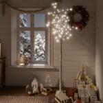 vidaXL Pom de Craciun, 200 LED-uri, alb rece, 1, 8 m, salcie, int. /ext. GartenMobel Dekor (332957)