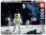 Educa Puzzle 1000 piese First Men on the Moon 18459 (8412668184596) Puzzle