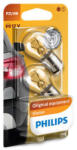 Philips Set 2 becuri auto halogen Philips Vision P21/4W 21/4W 12V 12594B2 (AC6394)