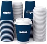 Lavazza papírpohár kávéhoz tetővel, kék, 80 ml, 50 db-os kiszerelés