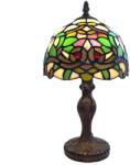 Tiffany Lighting TIF-1157 Tiffany asztali lámpa, búra átmérő 20cm (8-x77018rt)