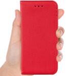 iShield Husa pentru Motorola Moto G30, Smart Flip, tip carte cu inchidere magnetica, Buzunar Carduri, functie Stand de vizualizare, Eco-Leather + Silicon, Rosie (6424237134040)