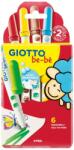 GIOTTO Carioca super lavabila, varf 5mm, 6 culori/cutie, GIOTTO be-be (GT-000478100)