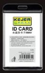 Kejea Suport PP-PVC rigid, pentru ID carduri, 105x74mm, orizontal, KEJEA - alb (KJ-T-985H-WH)