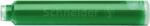 Schneider Patroane cerneala Schneider 6 buc verde (S-6604)