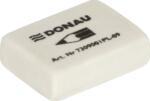 DONAU Radiera dreptunghiulara, 41x21x11mm, pentru creion, DONAU - alba (DN-7309001PL-09)