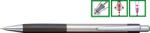 PENAC Creion mecanic metalic Penac Pepe, rubber grip, 0.5mm, varf metalic - accesorii negre (P-SB0102-06) - forit
