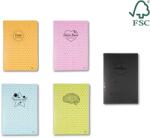Caiete scolare import Caiet A4, 60 file, 80gsm, coperta carton 300gsm, design dots - dictando (EP-696897)