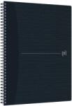OXFORD Caiet cu spirala, OXFORD Origins, A4+, 70 file-90gsm, Scribzee, coperta PP neagra - dictando (OX-400149999)