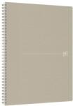 OXFORD Caiet cu spirala, OXFORD Origins, A4+, 70 file-90gsm, Scribzee, coperta PP nisip - dictando (OX-400150004)