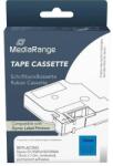 MediaRange Banda etichete MediaRange Benzile etichete Mediarange, 12mm, 7m, adeziv laminat permanent, negru pe albastru (MRDY45016)