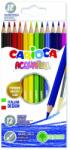 CARIOCA Creioane colorate CARIOCA Acquarell, hexagonale, 12 culori/cutie - cutie carton (CA-42857)