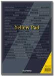 Aurora Blocnotes capsat, A4, 80 file - 80g/mp, 4 perforatii, Aurora Office - dictando - hartie galbena (2984ST) - forit