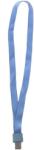 Kejea Lanyard textil, 15mm latime, clip metal, KEJEA - cafeniu (KJ-K-1534-HT-CO) - forit