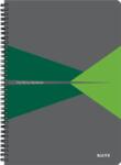 Leitz Caiet de birou LEITZ Office, carton laminat, certificare FSC, reciclabil, A4, 90 coli, cu spira, mat (L-46471055)