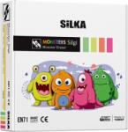 Silka Cutie cu radiere pt creion, nu lasa reziduuri, 20buc/cutie, SILKA Moster - design monstri (SK-503611)