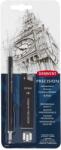 Derwent Creion mecanic metalic DERWENT Professional, HB 0.7 mm, rezerve mine si radiere incluse, negru (DW-2302429)