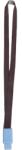 Kejea Lanyard textil, 15mm latime, clip retractabil, KEJEA - cafeniu (KJ-K-1531-CO) - forit