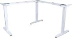 Equip Cadru de birou electric L-Form TM Alb Max150kg (650821)