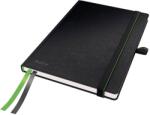 Leitz Caiet de birou LEITZ Complete, coperta dura, FSC, reciclabil, A5, coli albe, 80 coli, velin, negru (L-44490095)